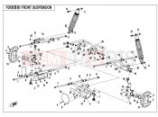 CFMOTO 2016 UTV UFORCE 550 (CF500UU) FRONT SUSPENSION - F05