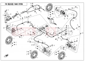 CFMOTO 2016 UTV UFORCE 550 (CF500UU) BRAKE SYSTEM - F08