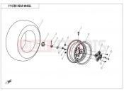 CFMOTO 2016 UTV UFORCE 550 (CF500UU) REAR WHEEL - F11