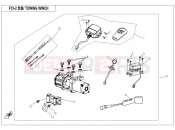 CFMOTO 2016 UTV UFORCE 550 (CF500UU) TOWING WINCH - F15-2