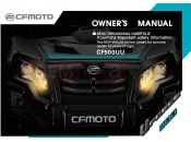 CFMOTO 2016 UTV UFORCE 550 (CF500UU) OWNER'S MANUAL - F38