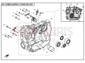 CFMOTO 2016 UTV UFORCE 550 (CF500UU) RIGHT CRANKCASE ASSYï¼OLDï¼ - E01-2-OLD
