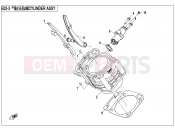 CFMOTO 2016 UTV UFORCE 550 (CF500UU) CYLINDER ASSY - E02-3