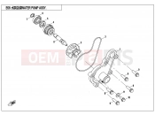 CFMOTO 2016 UTV UFORCE 550 (CF500UU) WATER PUMP ASSY - E08