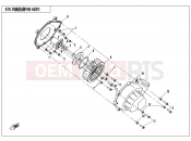 CFMOTO 2016 UTV UFORCE 550 (CF500UU) FAN ASSY - E18