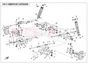 CFMOTO 2018 UTV UFORCE 550 (CF500UU) FRONT SUSPENSION - F05-V1
