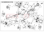 CFMOTO 2018 UTV UFORCE 550 (CF500UU) BRAKE SYSTEM(2018 VERSION) - F08-B