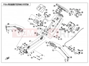 CFMOTO 2018 UTV UFORCE 550 (CF500UU) STEERING SYSTEM(WITHOUT EPS,CCVI STEERING TIE-ROD) - F10-A-B