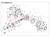CFMOTO 2018 UTV UFORCE 550 (CF500UU) REAR AXLE(2017) - F33-A