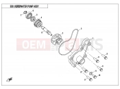 CFMOTO 2018 UTV UFORCE 550 (CF500UU) WATER PUMP ASSY - E08