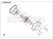 CFMOTO 2018 UTV UFORCE 550 (CF500UU) FAN ASSY - E18