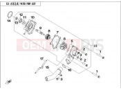 CFMOTO 2015 UTV UFORCE 600 (CF600-5) WATER PUMP ASSY.