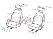 CFMOTO 2015 UTV UFORCE 600 (CF600-5) SEAT ASSY