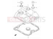 SUZUKI DR-Z400S K4 (2004) (E03,E28,E33) 1A - CYLINDER HEAD COVER