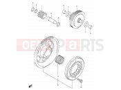 SUZUKI DR-Z400S K4 (2004) (E03,E28,E33) 7 - STARTER CLUTCH