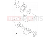 SUZUKI DR-Z400S K4 (2004) (E03,E28,E33) 8 - CRANK BALANCER