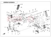 CFMOTO UFORCE 600 (CF600UTR) REAR SUSPENSION - F06