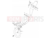 SUZUKI DR-Z400S K4 (2004) (E03,E28,E33) 13 - MUFFLER