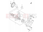 SUZUKI DR-Z400S K4 (2004) (E03,E28,E33) 16 - WATER PUMP