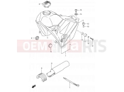SUZUKI DR-Z400S K4 (2004) (E03,E28,E33) 35D - FUEL TANK (MODEL K4)
