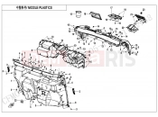 CFMOTO 2022 UTV UFORCE 600 (CF600UTR [T1b] ) MIDDLE PLASTICS - F04-2-V1