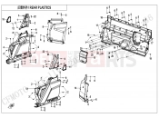 CFMOTO 2022 UTV UFORCE 600 (CF600UTR [T1b] ) REAR PLASTICS - F04-4-V2
