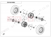 CFMOTO 2022 UTV UFORCE 600 (CF600UTR [T1b] ) REAR WHEEL - F11