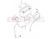 SUZUKI DR-Z400S K4 (2004) (E03,E28,E33) 25 - BATTERY