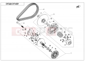 CFMOTO 2022 UTV UFORCE 600 (CF600UTR [T1b] ) CLUTCH @^ CVT ASSY. - E05-A