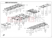 CFMOTO 2023 UTV UFORCE 600 (CF600UTR [T1b] ) BOTTOM PLASTICS - F04-5