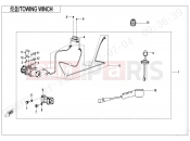 CFMOTO 2023 UTV UFORCE 600 (CF600UTR [T1b] ) TOWING WINCH - F15-2