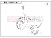 CFMOTO 2023 UTV UFORCE 600 (CF600UTR [T1b] ) MAGNETO ASSY. - E03