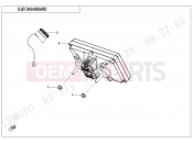 CFMOTO 2024 UTV UFORCE 600 (CF600UTR [T1b] ) DASHBOARD - F17