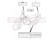 SUZUKI DR-Z400S K4 (2004) (E03,E28,E33) 44 - LABEL