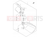 SUZUKI DR-Z400S K4 (2004) (E03,E28,E33) 45A - KNUCKLE COVER (MODEL K3/K4 OPT)