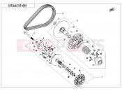 CFMOTO 2024 UTV UFORCE 600 (CF600UTR [T1b] ) CLUTCH @^ CVT ASSY. - E05-A-V2