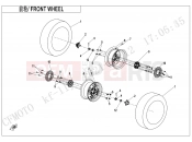 CFMOTO 2025 UTV UFORCE 600 (CF600UTR [T1b] ) FRONT WHEEL - F07