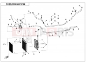 CFMOTO 2025 UTV UFORCE 600 (CF600UTR [T1b] ) COOLING SYSTEM - F18-V2