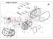 CFMOTO 2025 UTV UFORCE 600 (CF600UTR [T1b] ) CVT CASE ASSY. - E01-3-V2