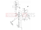 SUZUKI DR-Z400S K4 (2004) (E03,E28,E33) 57 - REAR MASTER CYLINDER