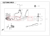 CFMOTO UFORCE 600 (CF600UTR [T1b] ) TOWING WINCH - F15-2