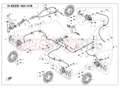 CFMOTO 2014 UTV UFORCE 800 (CF800-3) BRAKE SYSTEM - F08