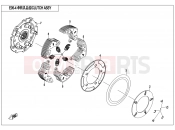 CFMOTO 2014 UTV UFORCE 800 (CF800-3) CLUTCH ASSY - E05-4