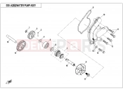 CFMOTO 2017 UTV UFORCE 800 (CF800-3) WATER PUMP ASSY. - E08