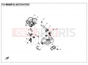 CFMOTO UFORCE 800 (CF800-3) FUEL INJECTION SYSTEM - F15-4