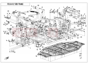 CFMOTO 2019 UTV UFORCE 800 (CF800-3) FRAME(2018 CONDITION) - F03-B-V2