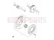 SUZUKI DR-Z400S K5 (2005) (E03,E28,E33) 8 - STARTER CLUTCH