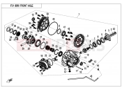 CFMOTO 2019 UTV UFORCE 800 (CF800-3) FRONT AXLE - F31