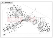CFMOTO 2019 UTV UFORCE 800 (CF800-3) REAR AXLE(2017) - F33-A