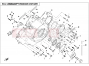 CFMOTO UFORCE 800 (CF800-3) LEFT CRANKCASE COVER ASSY.